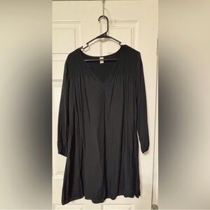 Old Navy Black Women's Midi Dress